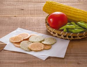 ドットわんの逸品　信州夏野菜せんべい