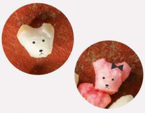 ドットわんの逸品　新潟紅白あられ